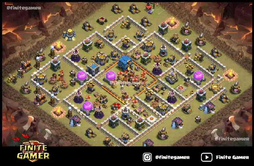 Best Town Hall War Base Layout With Links Finite Gamer Base My Xxx