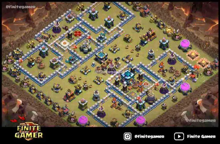 Anti 1 star TH13 War Base with Link