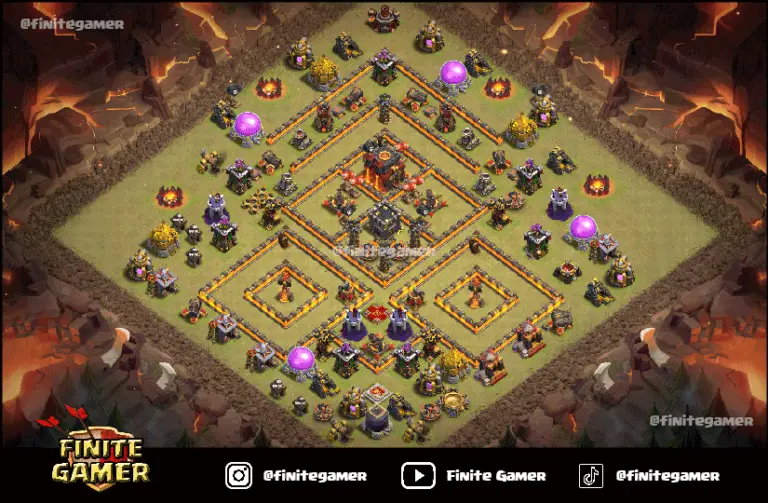 Best Town Hall 10 Bases With Links | TH10 Base | Finite Gamer