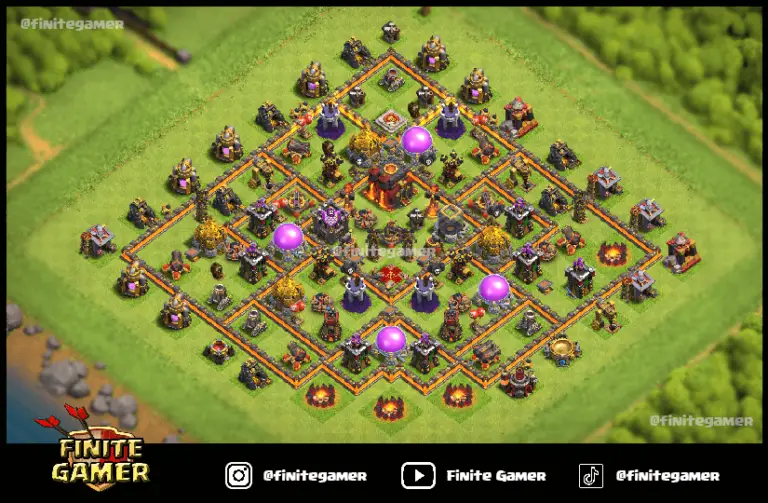 town hall 10 base link