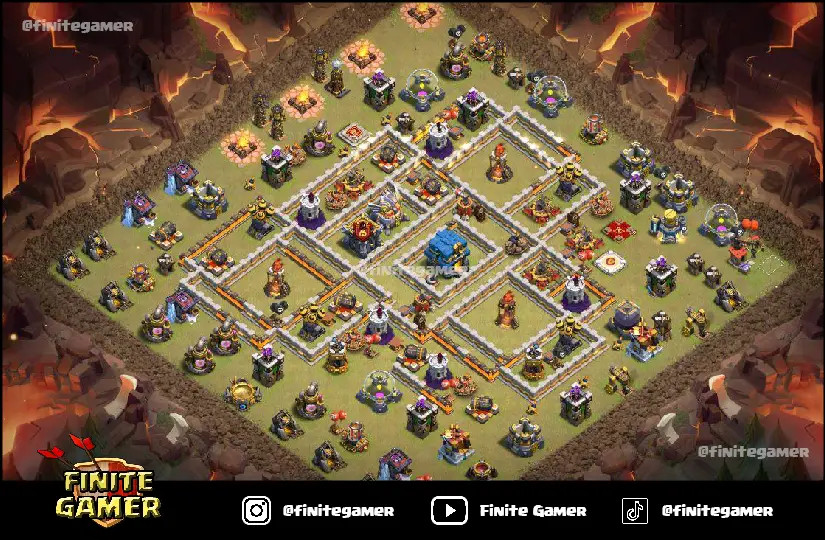 Base 2019. Coc Bases th 12. 12th. Клэш оф кланс расстановка 9 ТХ для защиты.