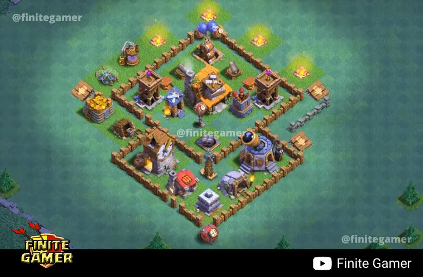 4 Base with copy link (BH4 Base) Which is Anti 3 Star, Anti 2 Star, Trophy ...