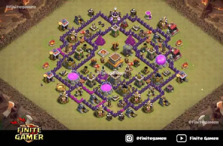 TH8 War Base anti dragon Link