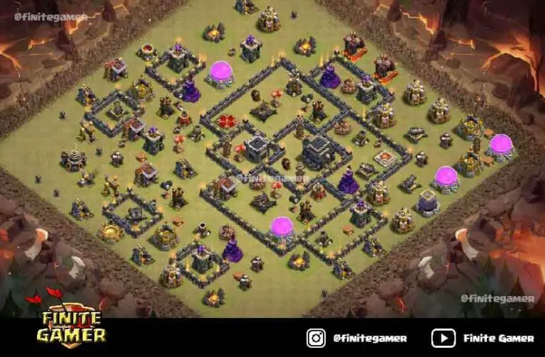 town hall 9 War Base Link