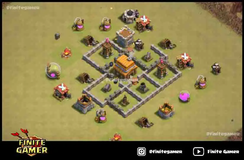 th4 war base best defense layout