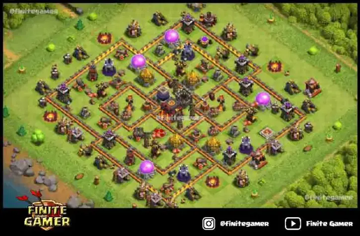 best town hall 10 farming base