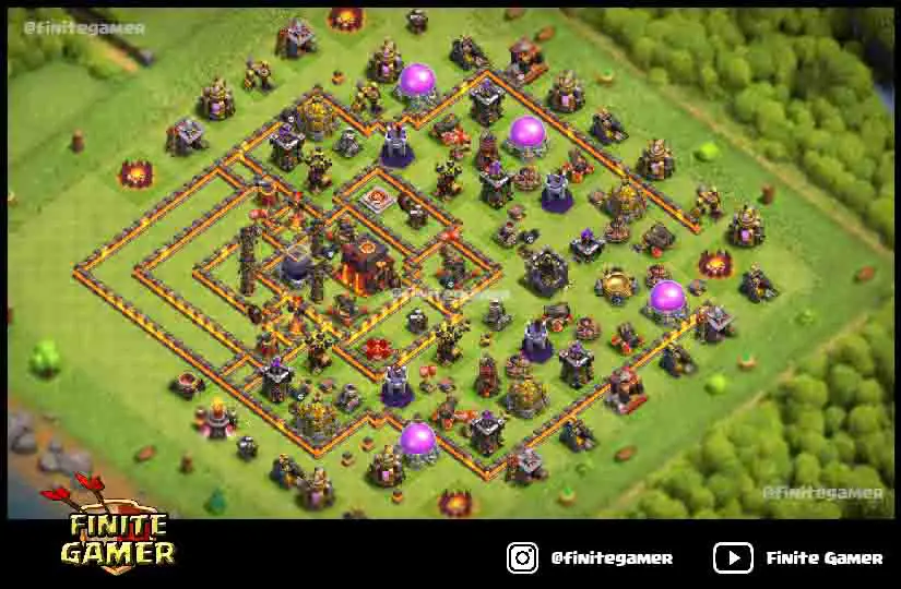 Best Town Hall 10 Farming Base With Links Finite Gamer Base