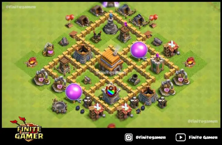 town hall 5 base layout