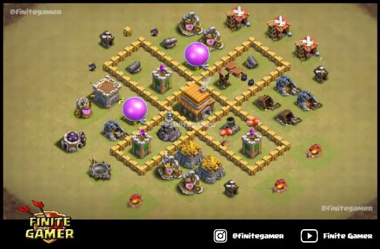 best war base th5