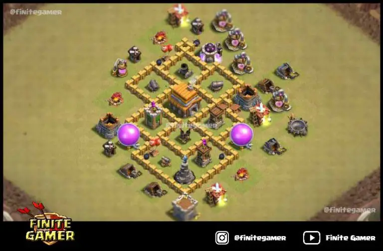 coc th5 war base