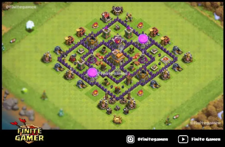 clash of clans best th7 base
