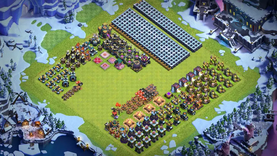 TH14 PROGRESS BASE LINK (Town hall 14 Base) | Finite Gamer Base