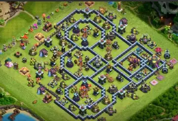 Map Clash Of Clans Town Hall 14 Best Town Hall 14 Bases With Links (Th14 Base) - Finite Gamer