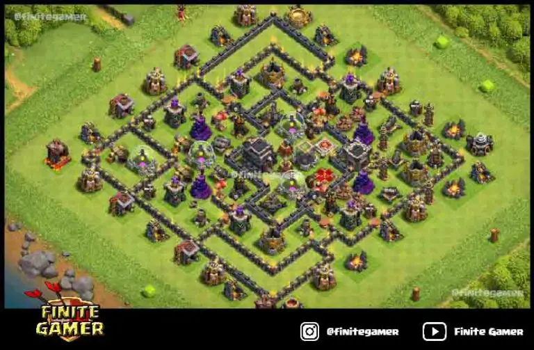 clash of clans bases th9