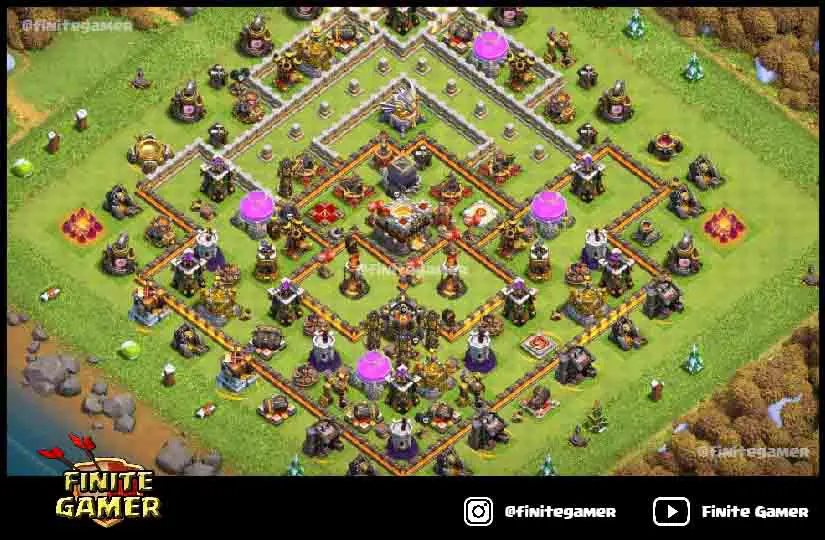 coc town hall 11 base