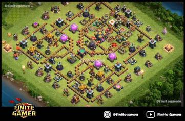 Best Town Hall 14 Bases With Links (Th14 Base) - Finite Gamer