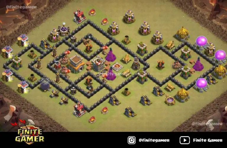 best town hall 8 layout