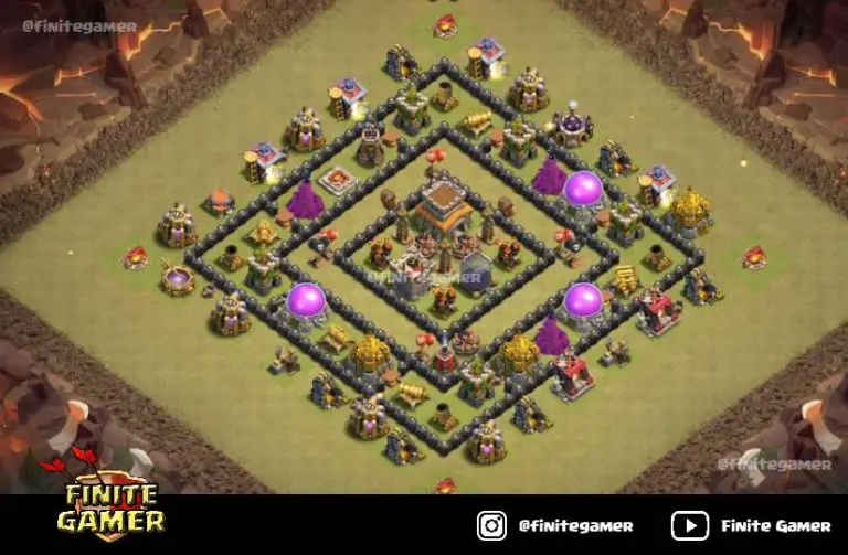 coc best base for town hall 8