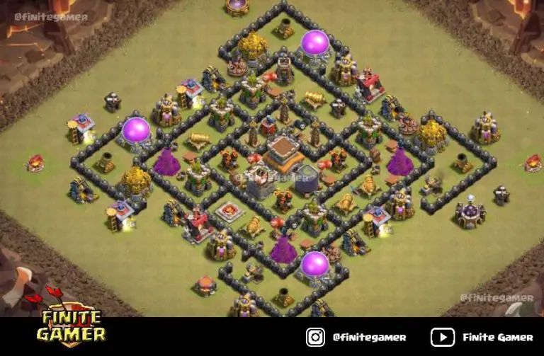 coc town hall 8 best base