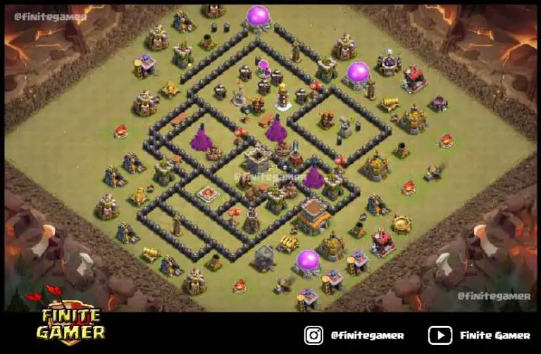 unbeatable th8 war base