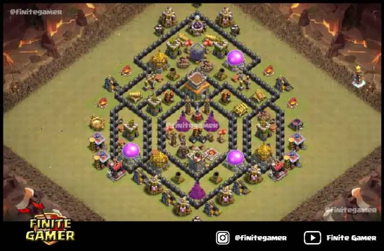 best th8 war base