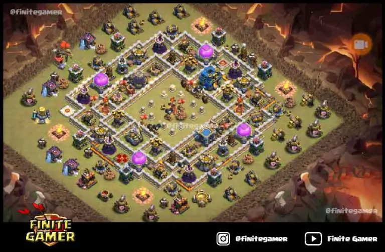 best town hall 12 war base with link