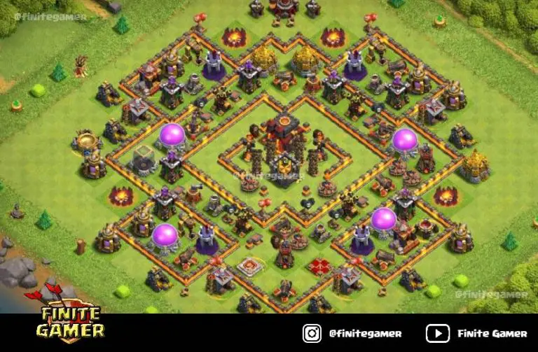 clash of clans th10 base