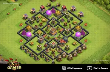 10 Best Th8 Trophy Base Link Town Hall 8 Legend Base Finite Gamer