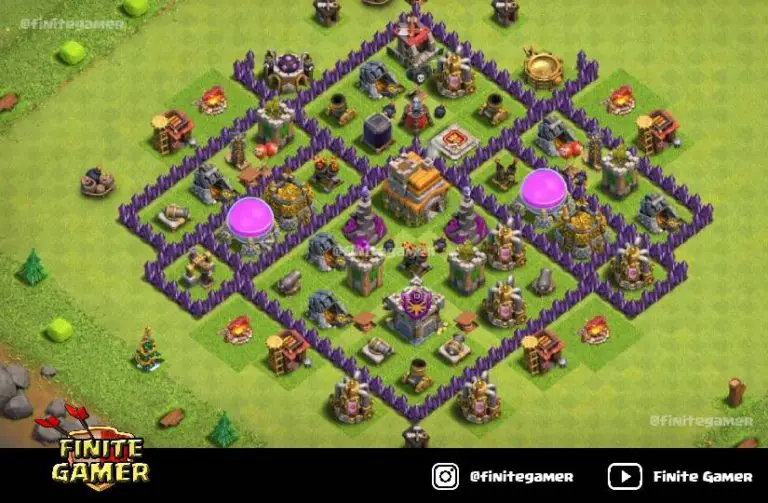town hall level 7 base