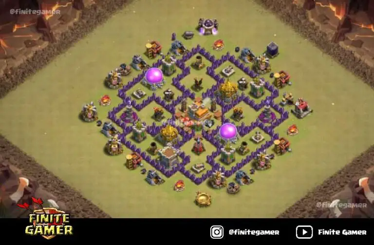 town hall 7 best defence base