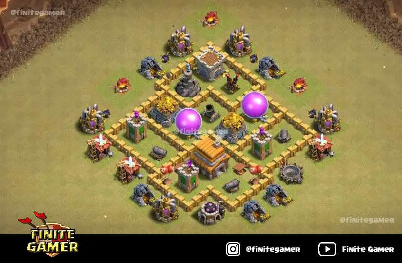 clash of clans best defence base