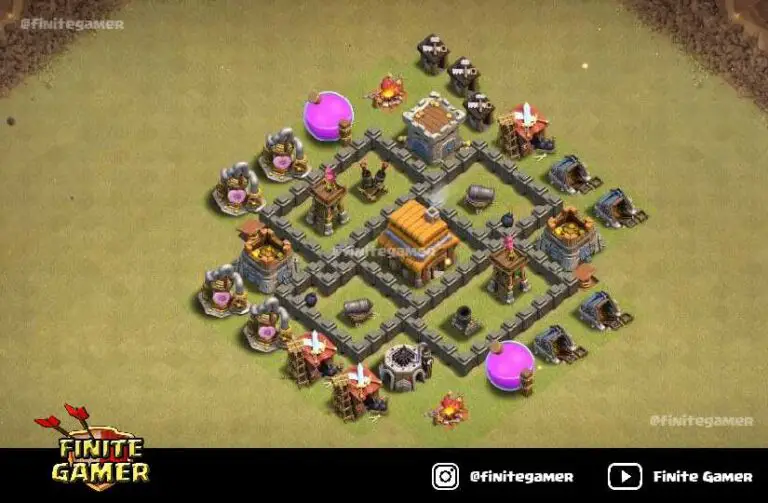 town hall level 4 base (2)