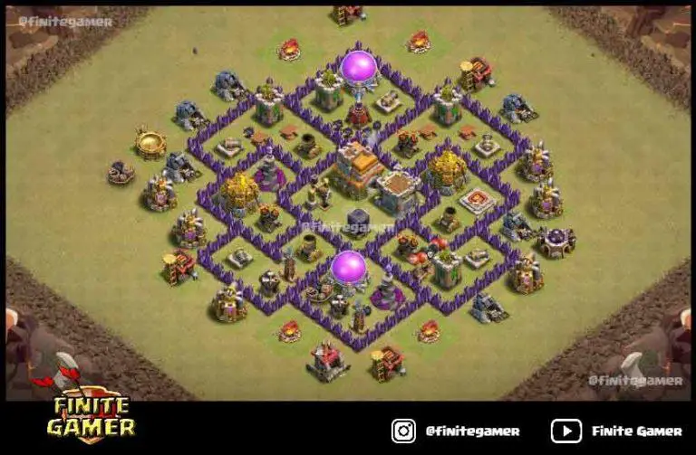 best clash of clans base town hall 7