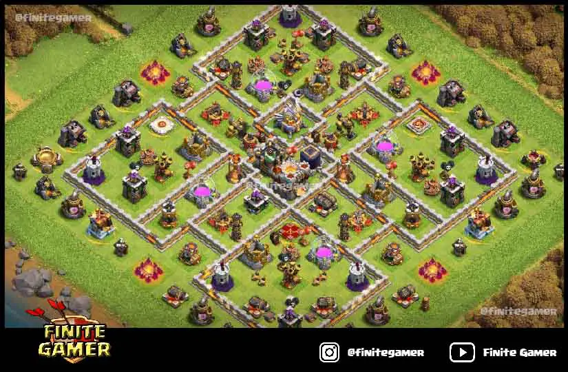 Best Town Hall 11 Bases With Links (TH11 Base) Finite Gamer