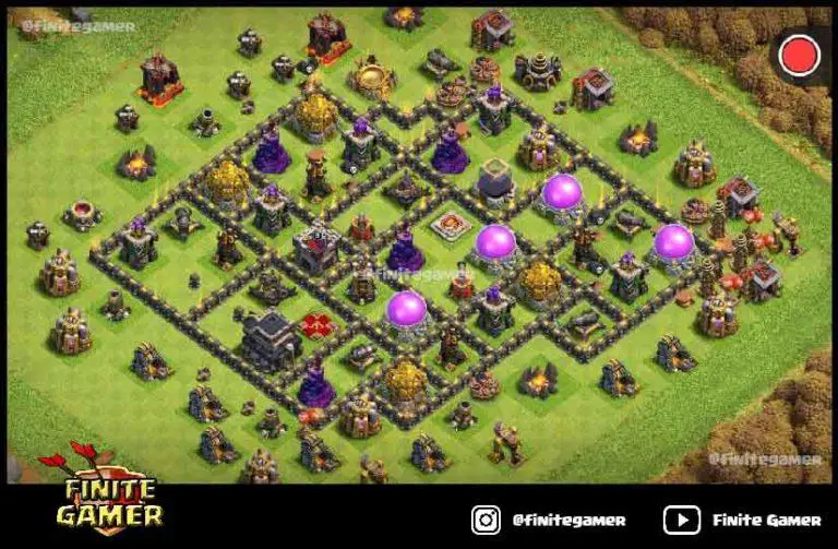 best town hall 9 base