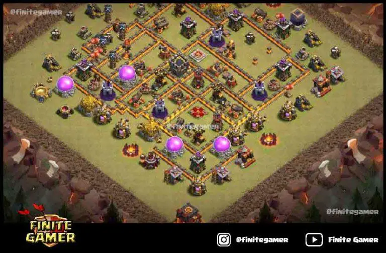 clash of clans th10 war base