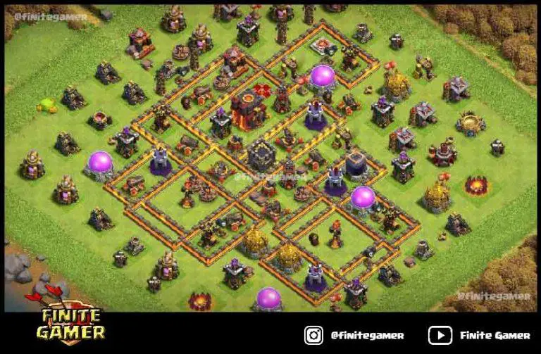 clash of clans town hall 10 base