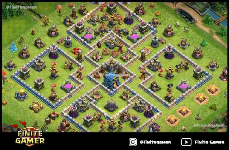 Best Town Hall 12 Bases With Links (TH12 Base) Finite Gamer