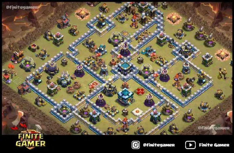 coc th13 anti 2 star war base link