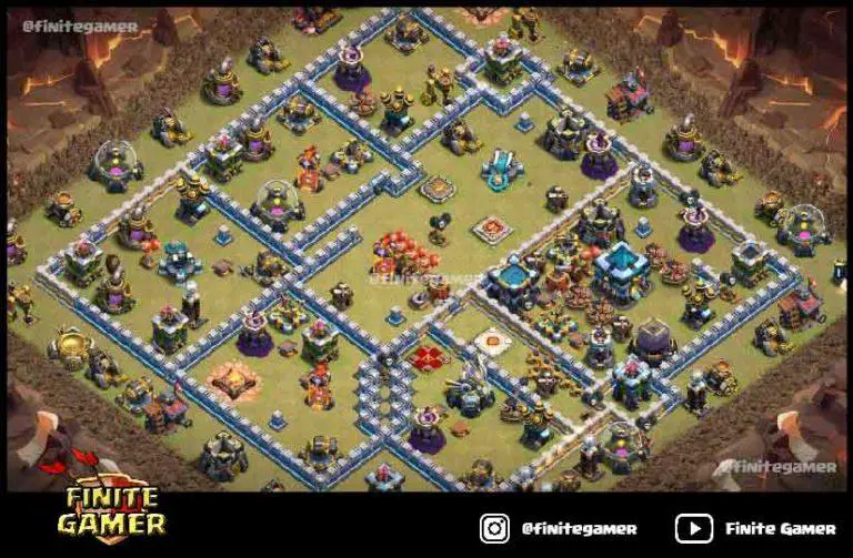 coc th13 war base