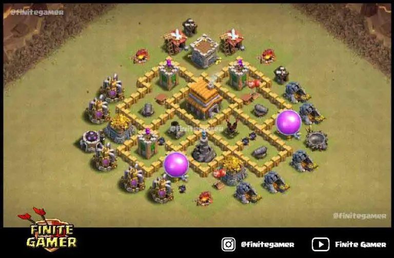 coc town hall 5 best defense base