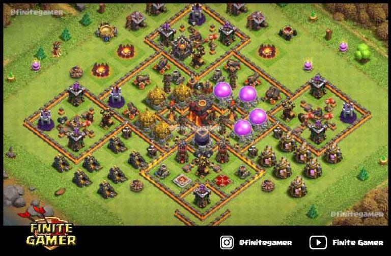 Clash Of Clans Town Hall Level 10 Layout