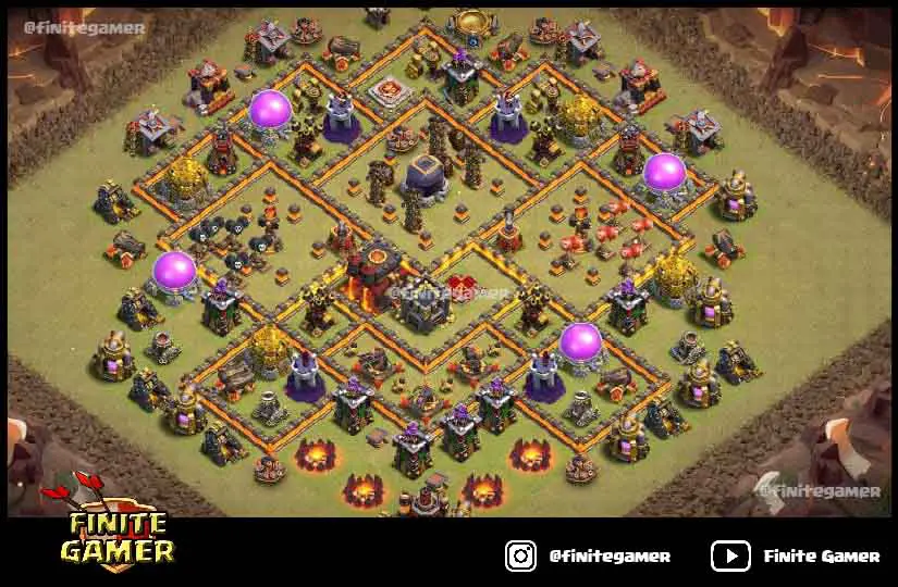 town hall 10 best bases