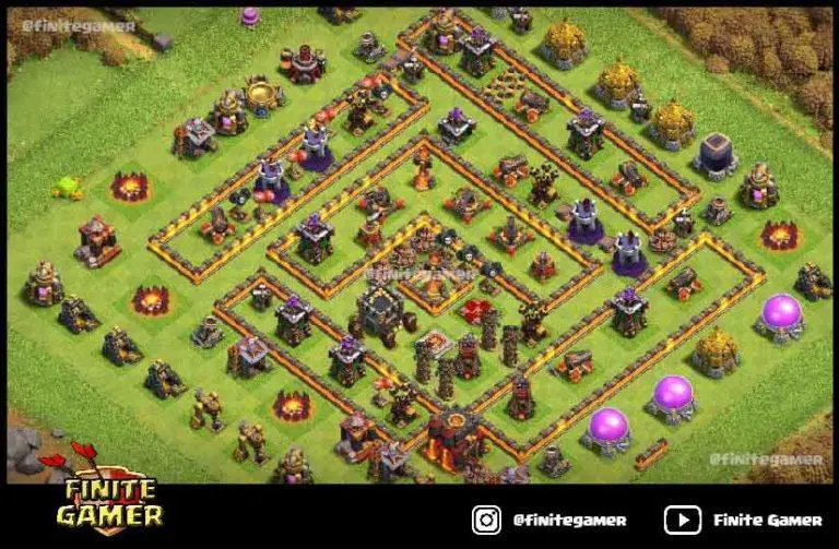 town hall 10 farming base