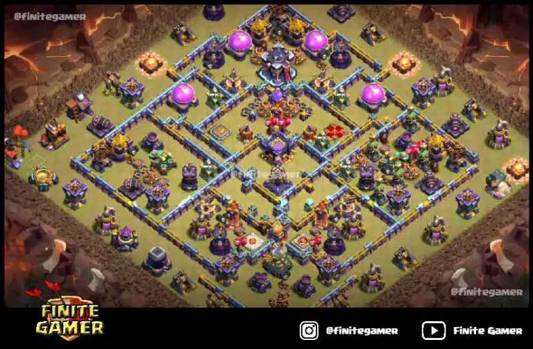 coc war base th15