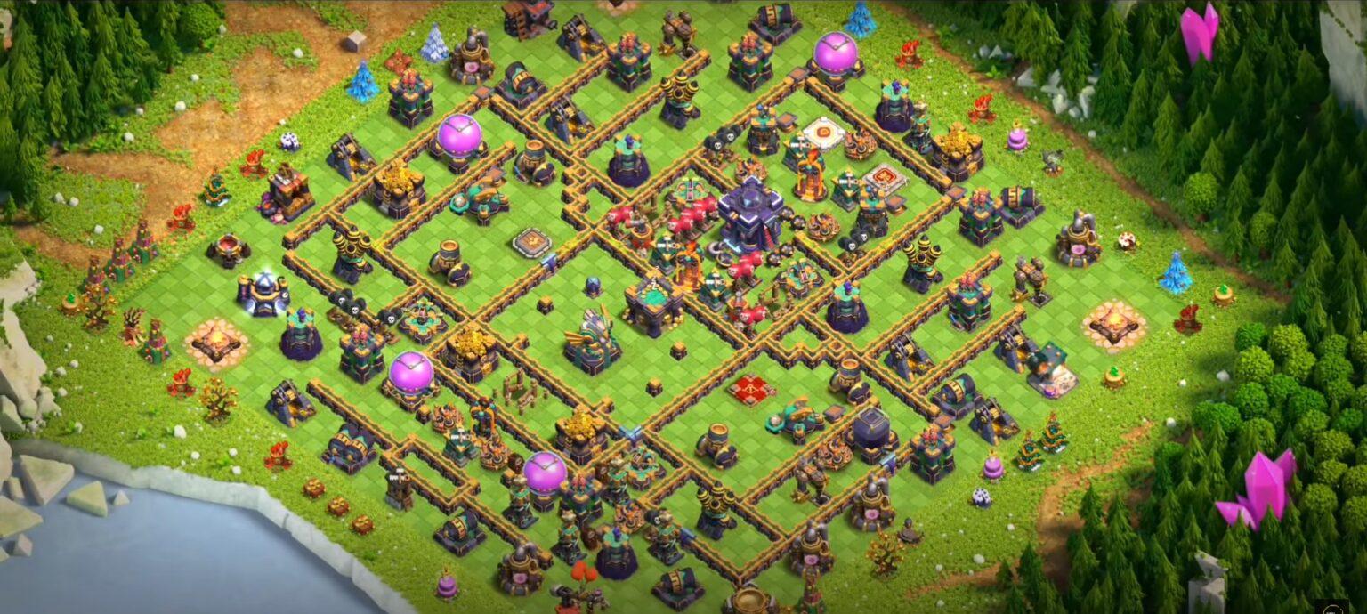 best town hall 15 hybrid base